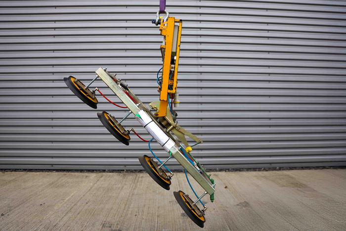 Used 2006 Kombi 7211-DS2 Glass Vacuum Lifter