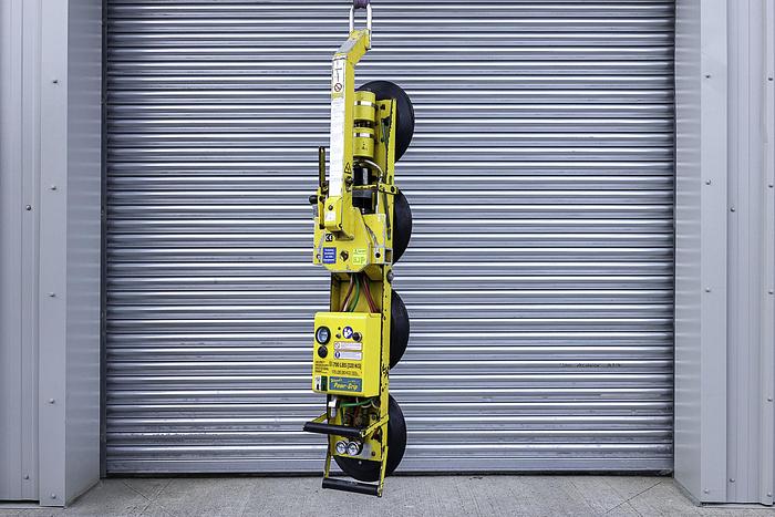 Used 2010 Wood's Powr-Grip P11104 Glass Vacuum Lifter