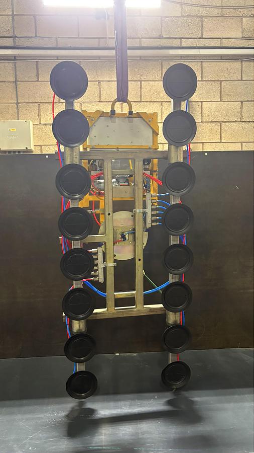 Used Pannkoke Kombi 7211-DSG Glass Vacuum Lifter