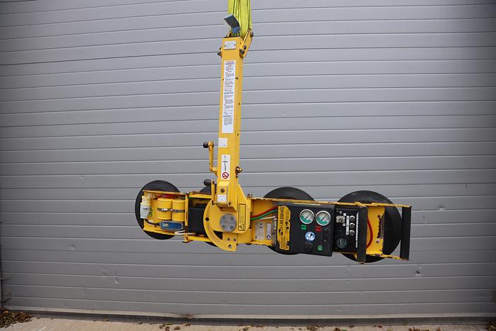 Used 2017 Wood's Powr-Grip P11104 Glass Vacuum Lifter