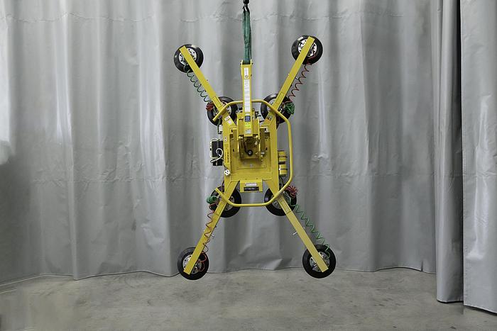 Used 2009 Wood's Powr-Grip MRTA6 Glass Vacuum Lifter