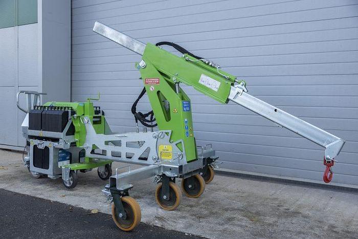 Used JMG Green Lifter Floor Crane