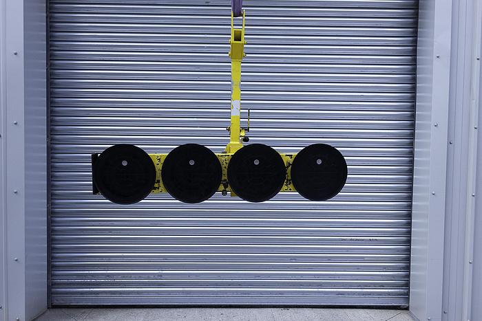 Used 2011 Wood's Powr-Grip P11104 Glass Vacuum Lifter