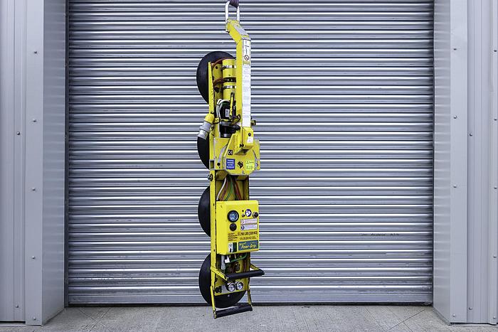 Used 2010 Wood's Powr-Grip P11104 Glass Vacuum Lifter