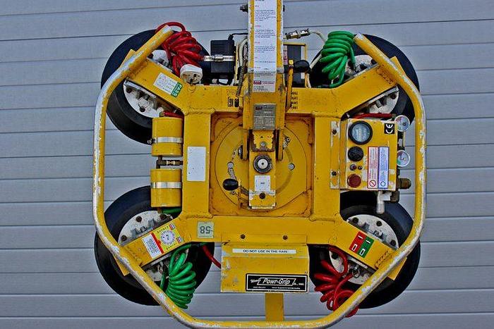 Used Sold - 09/19 - 2007 Wood's Powr-Grip MRT4 Glass Vacuum Lifter