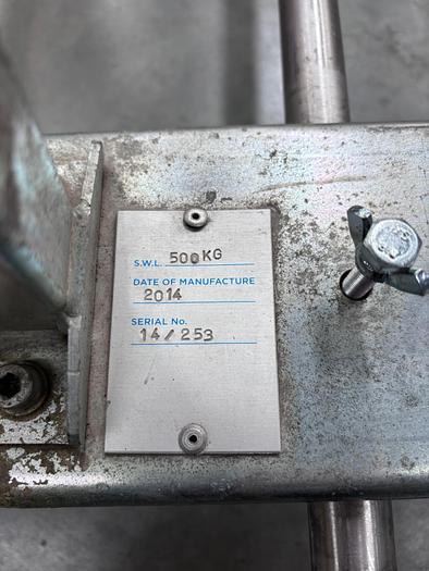 Used 2014 Flexi-Trolley 500 Glazing Trolley