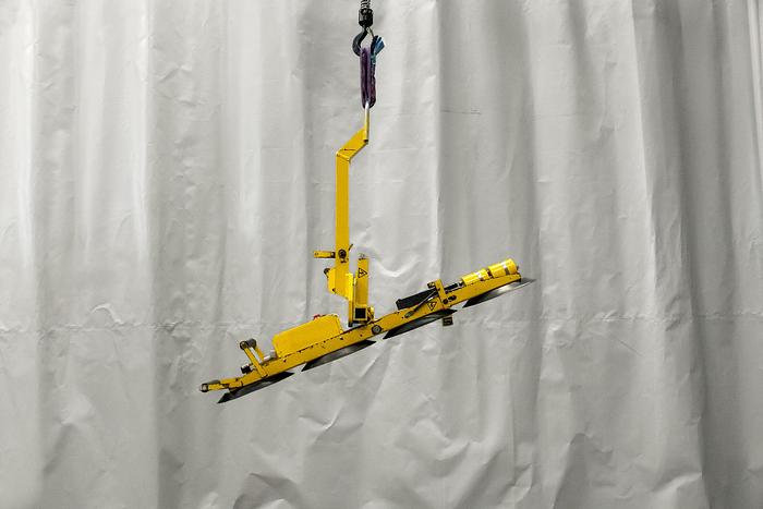 Used 2012 Wood's Powr-Grip P11104 Glass Vacuum Lifter