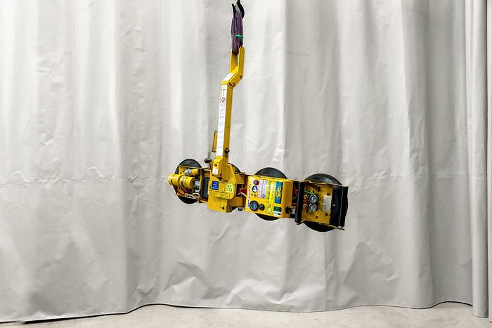 Used 2012 Wood's Powr-Grip P11104 Glass Vacuum Lifter