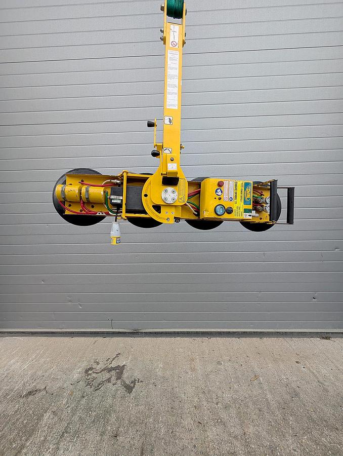 Used Wood's Powr-Grip P11104 Glass Vacuum Lifter