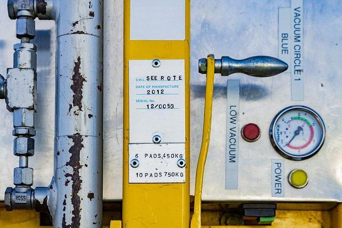 Used Sold - 01/23 - 2012 Kappel DSZ2 Glass Vacuum Lifter