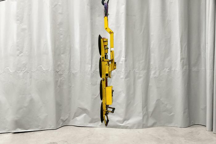 Used 2012 Wood's Powr-Grip P11104 Glass Vacuum Lifter