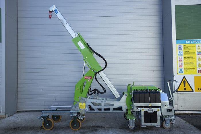Used JMG Green Lifter Floor Crane