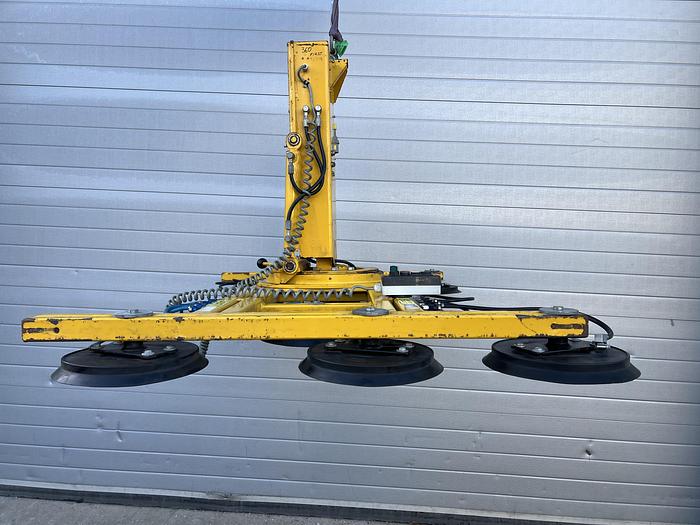 Used 2016 Hydraulica 1200-B Glass Vacuum Lifter