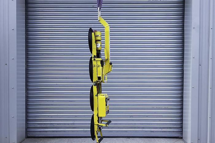 Used 2011 Wood's Powr-Grip P11104 Glass Vacuum Lifter