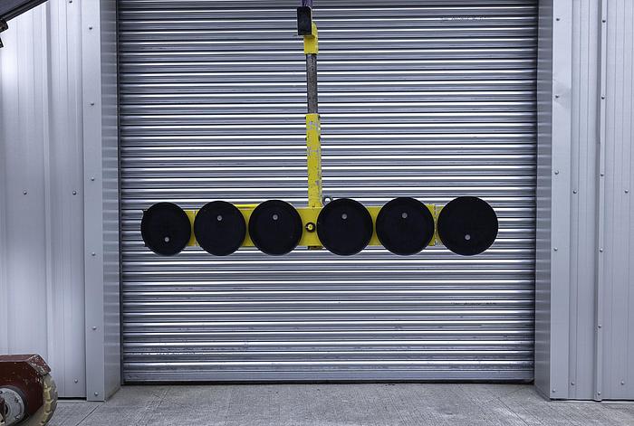 Used 2008 Wood's Powr-Grip MRTA611 Glass Vacuum Lifter