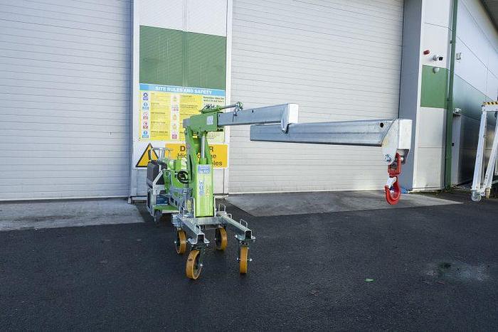 Used JMG Green Lifter Floor Crane