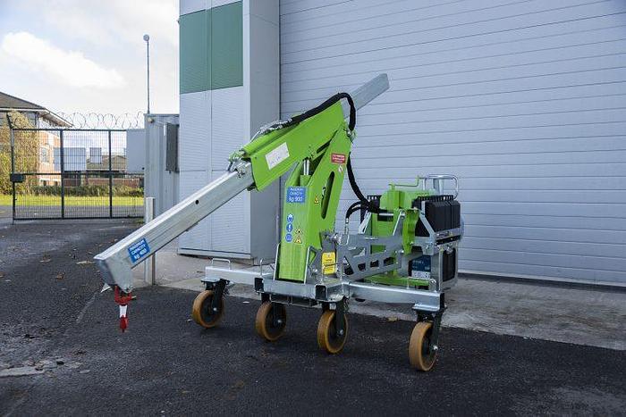 Used JMG Green Lifter Floor Crane