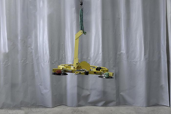 Used 2009 Wood's Powr-Grip MRTA6 Glass Vacuum Lifter