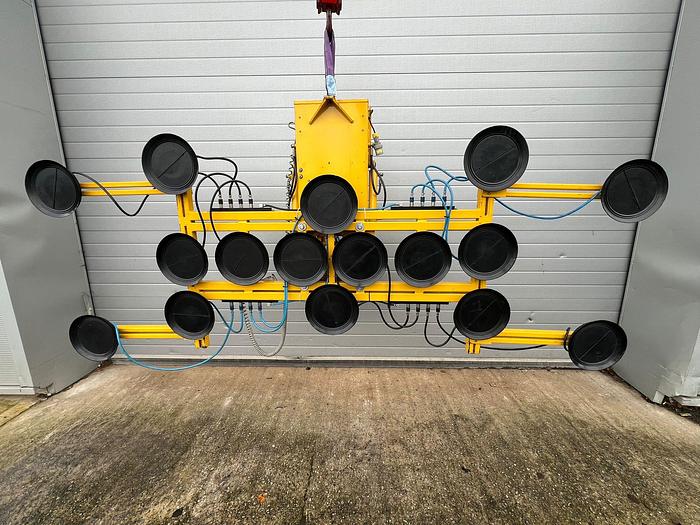 Used 2016 Hydraulica 1200-B Glass Vacuum Lifter