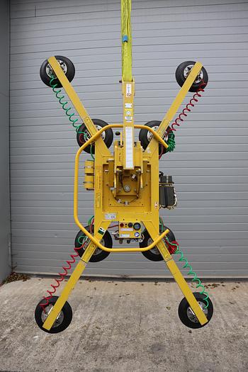 Used 2014 Wood's Powr-Grip MRTA6 Glass Vacuum Lifter