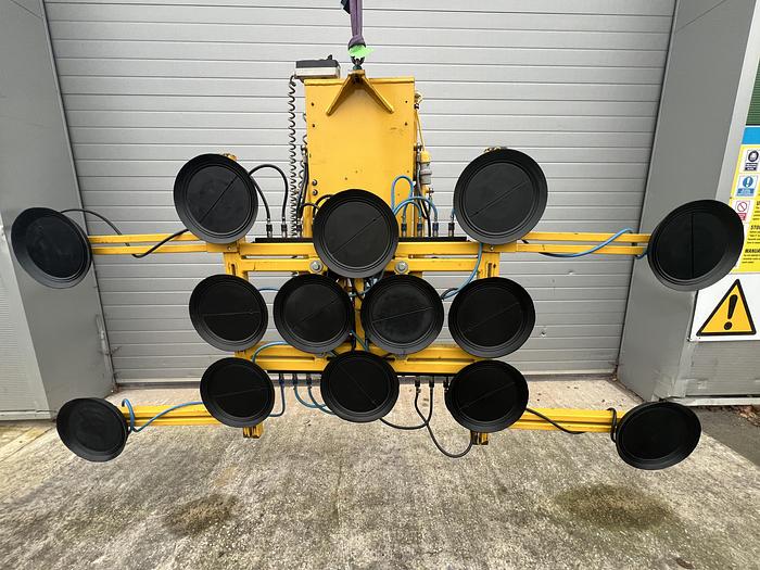 Used 2015 Hydraulica 1000 Glass Vacuum Lifter