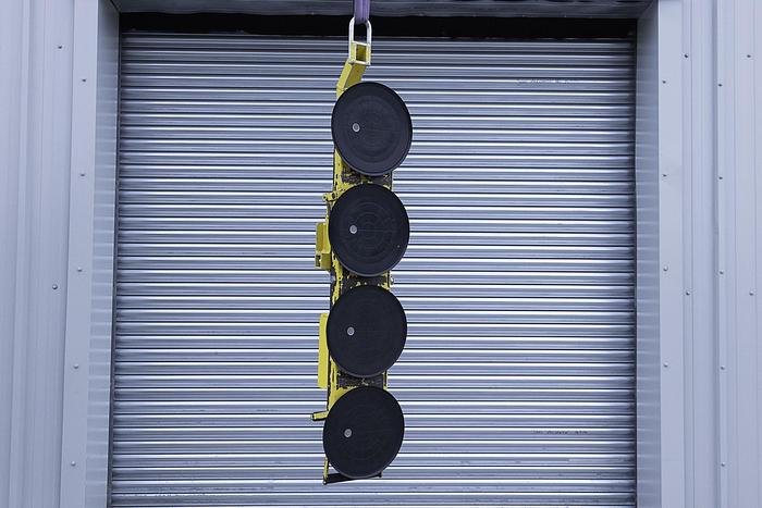 Used 2011 Wood's Powr-Grip P11104 Glass Vacuum Lifter