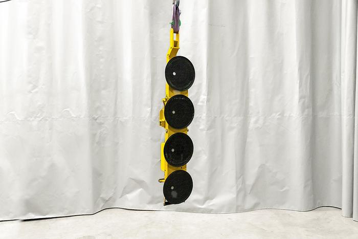 Used 2012 Wood's Powr-Grip P11104 Glass Vacuum Lifter