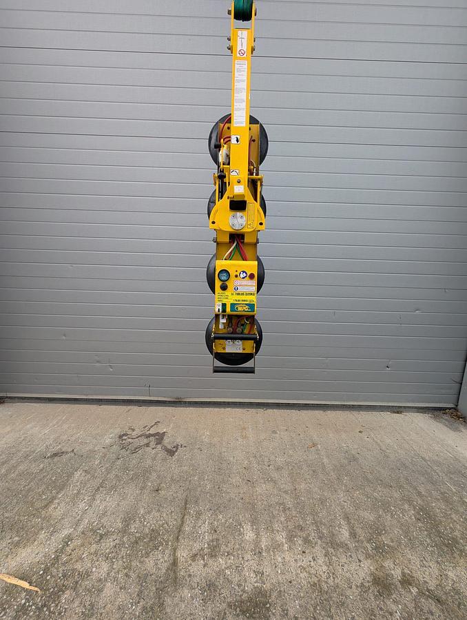 Used Wood's Powr-Grip P11104 Glass Vacuum Lifter