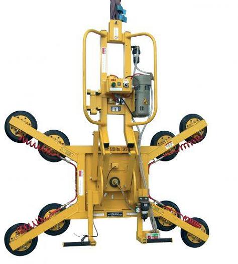Used Sold - 09/23 -2015 Wood's Powr-Grip MRTA8 Rotating Stone Vacuum Lifter