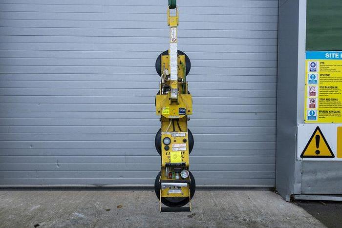 Used 2004 Wood's Powr-Grip P11104 Glass Vacuum Lifter
