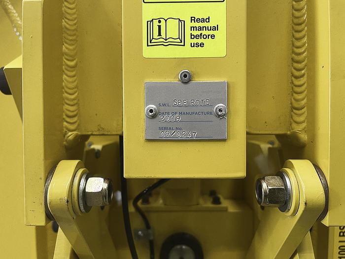 Used 2009 Wood's Powr-Grip MRTA6 Glass Vacuum Lifter