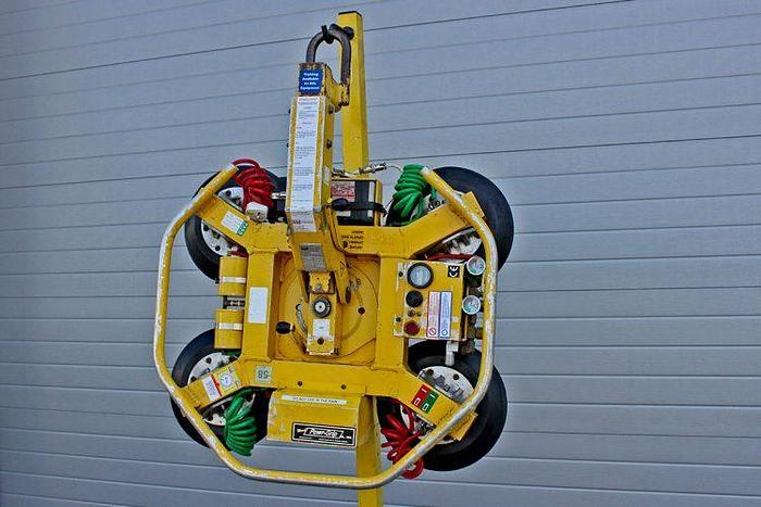 Used Sold - 09/19 - 2007 Wood's Powr-Grip MRT4 Glass Vacuum Lifter