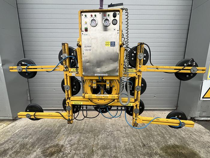Used 2015 Hydraulica 1000 Glass Vacuum Lifter