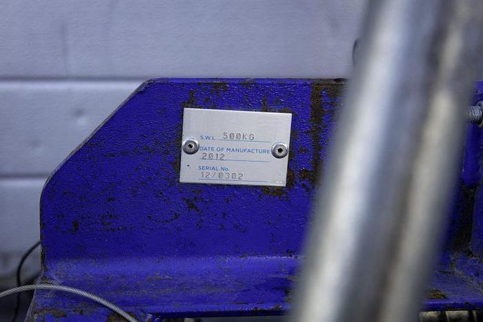 Used Sold - 03/23 - 2012 KS Glassmax 500 Manual Hoist