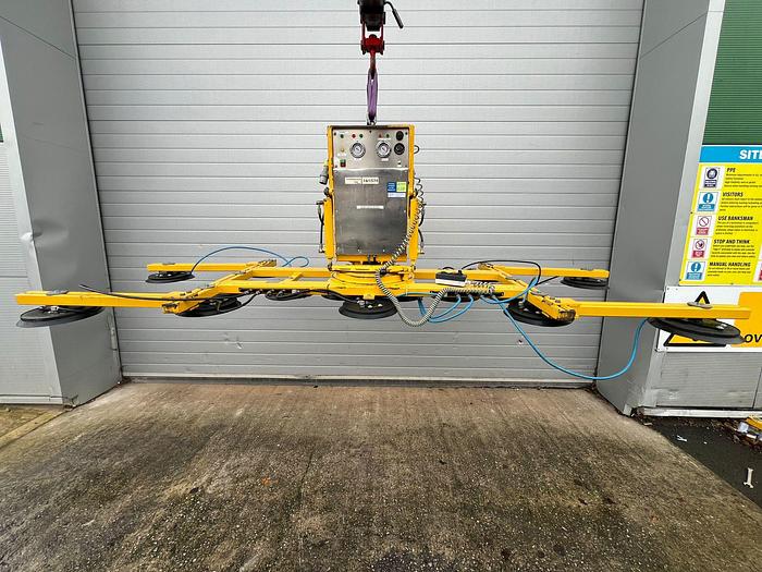 Used 2016 Hydraulica 1200-B Glass Vacuum Lifter