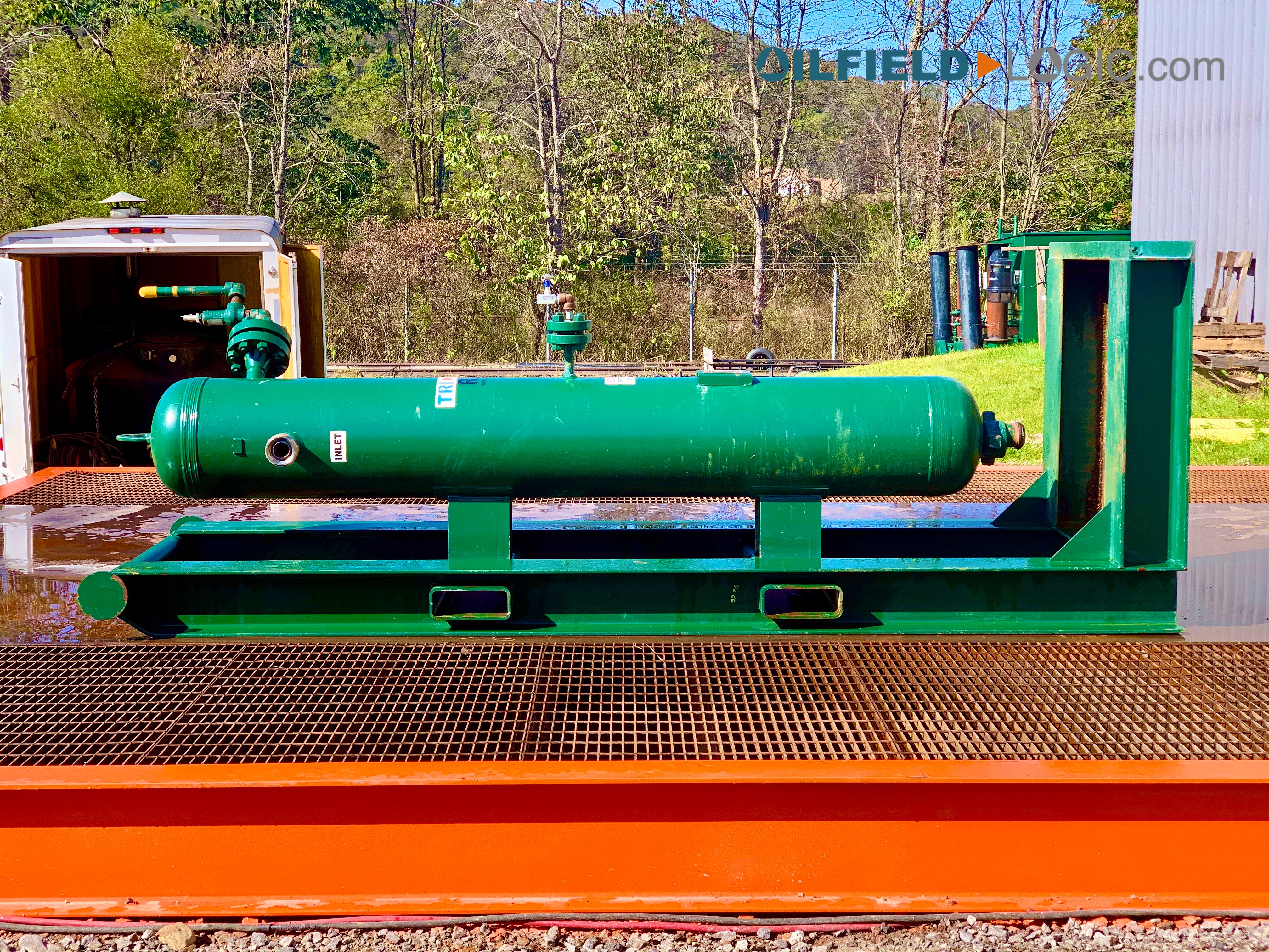 Used Sand Trap, Gravity, 16"x8', 3000#