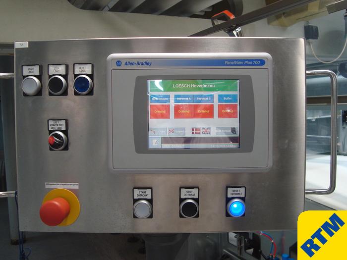 Used Chocolate Moulding Line complete with packaging machinery