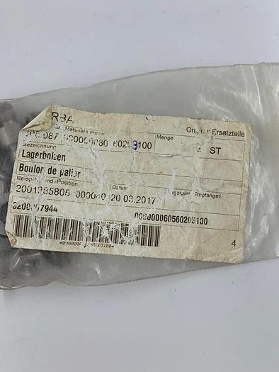 Bizerba Spare Parts Lagerbolzen Part No. 60203100