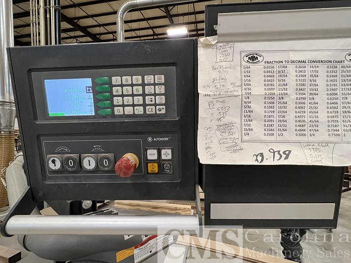 Used 2017 Altendorf F45 Sliding Table Saw