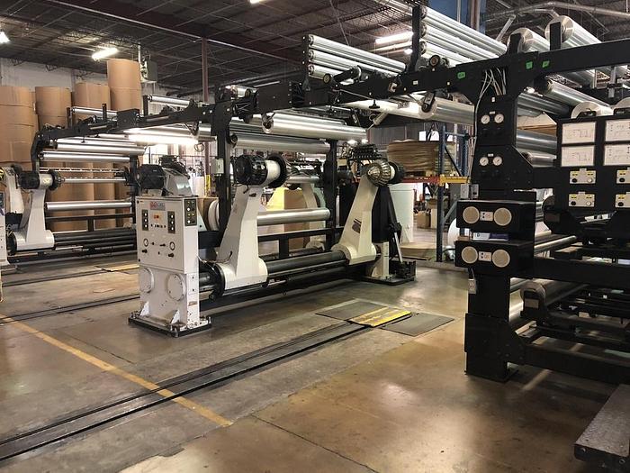 Used 63" (1.60M) GOODSTRONG MDL. GMC TC 11 DUAL ROTARY KNIFE SHEETER  2006