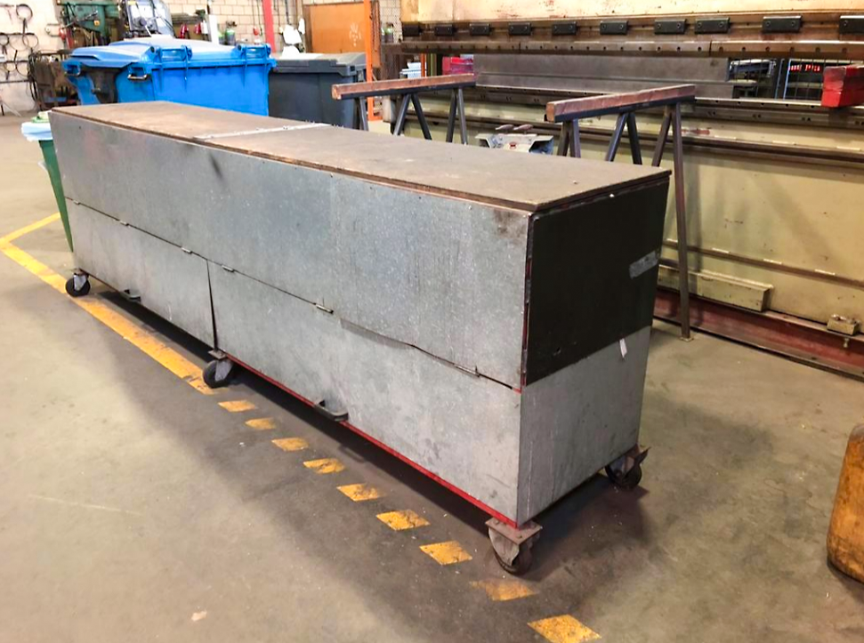 Used Safan DNCS 80 - 3100 - Press Brake - 1990