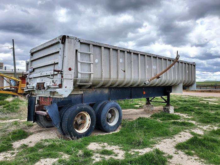Used 32' End Dump / Slurry Trailer