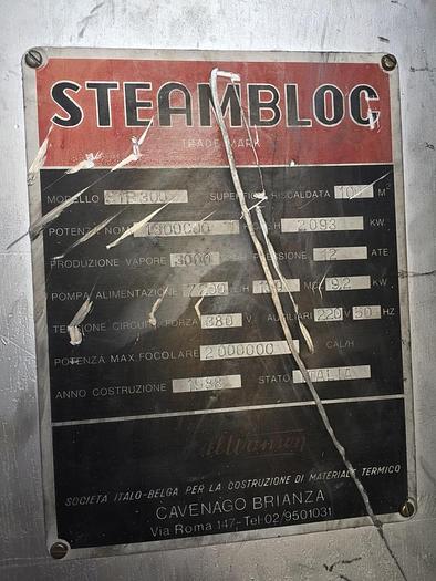 Used BOILER ITALWANSON BOILER  STEAMBLOC