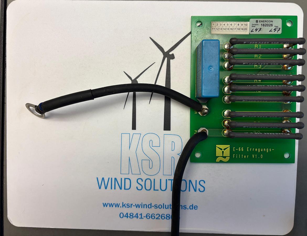 Gebraucht Enercon E-40 6.44/E-58/E-66/E-70 Platine Erregungsfilter V1.1 E66 SAP 22863