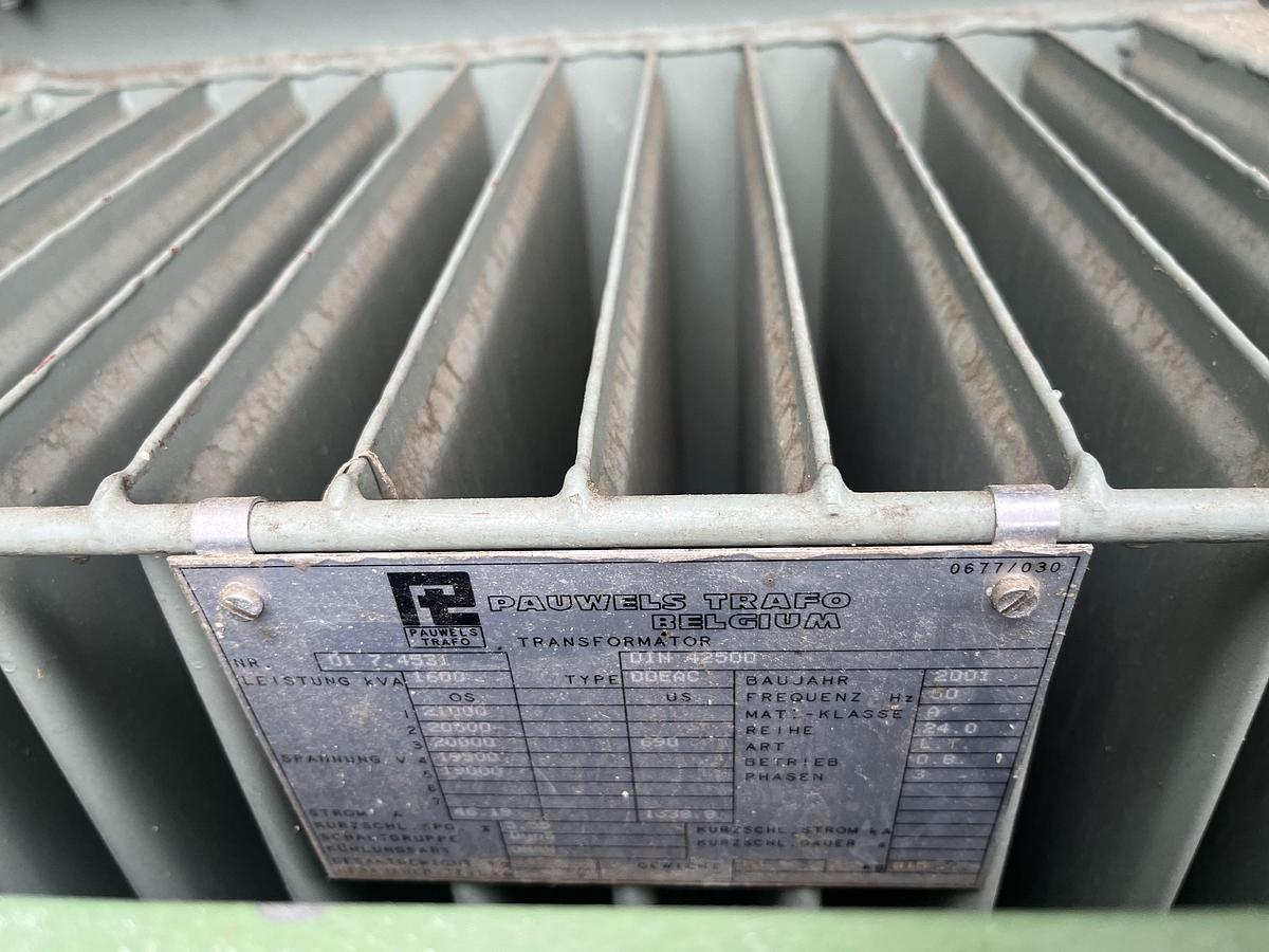 Gebraucht Kompakstation / Trafostation Nordex N60/62 1300 kW, 20 kV / 690 V, 1600 kVA