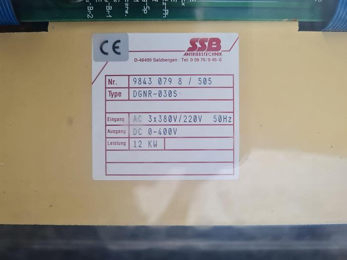 Gebraucht GE Tacke TW 1,5 S Achsschaltschrank-Akkukiste incl. Pitchboard / pitch box, Nr. 0040 091 6 / 505, Typ: GNR-030S