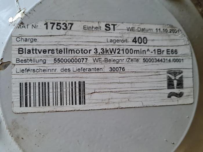 Gebraucht Enercon E-66 / E-70 Blattverstellmotor mit Getriebe, Art-Nr. 17537