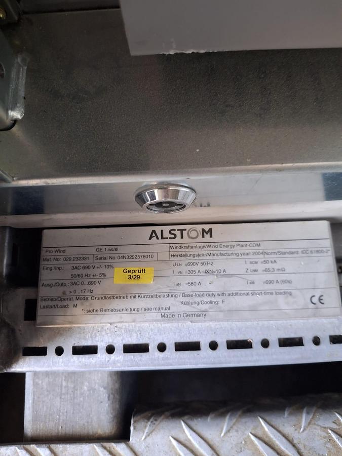 Gebraucht GE 1.5 S/SL Alstom Umrichter