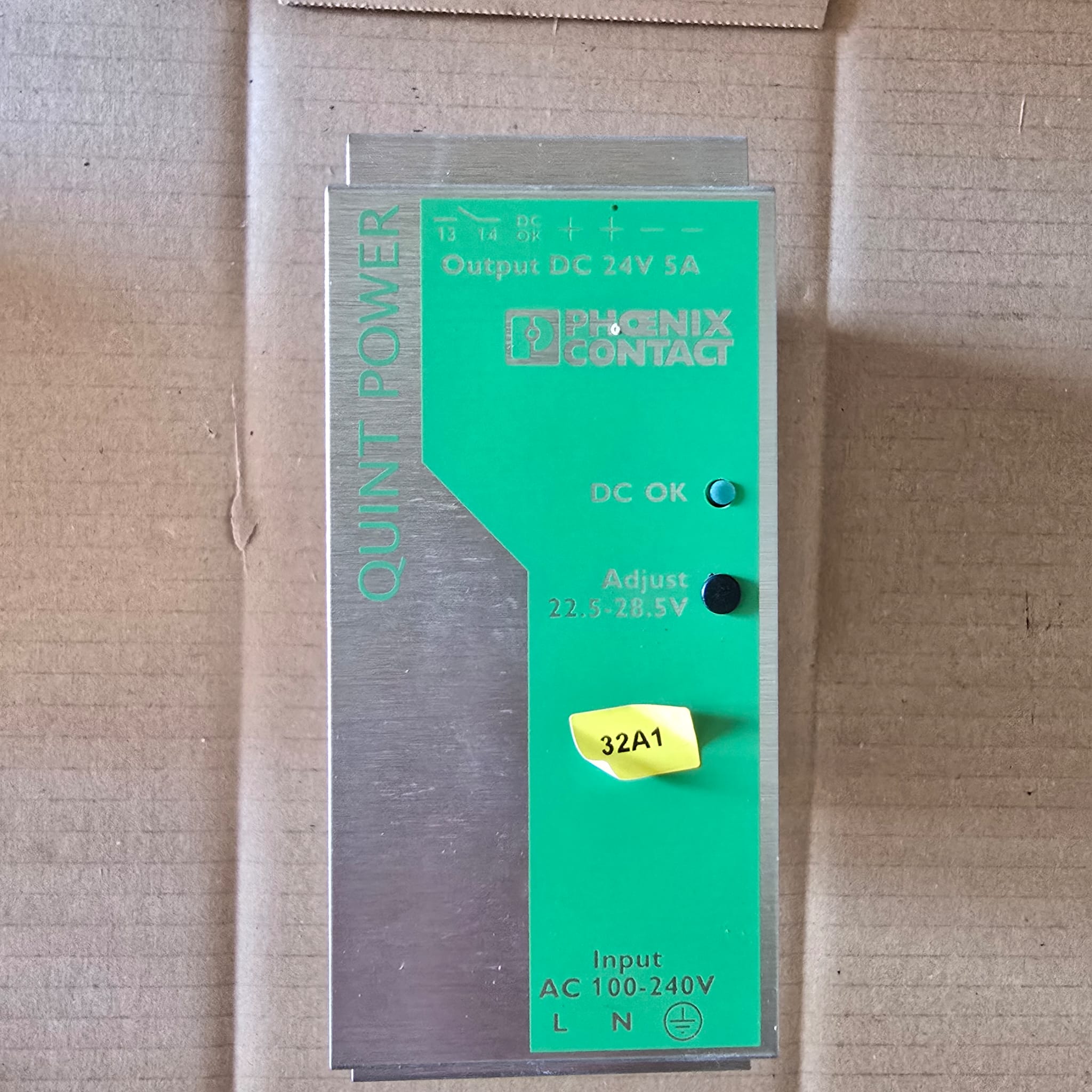 Gebraucht Netzteil Phönix Contact 230 V / 24 V - 5 Amp