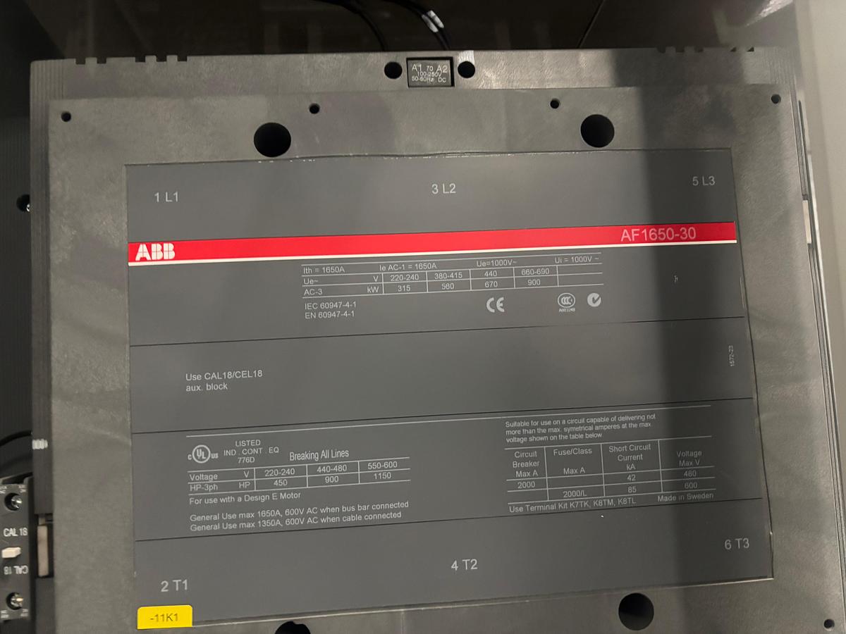 Gebraucht ABB AF1650-30 100-250Volt / 1650 Ampere